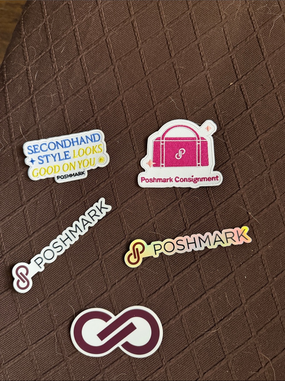 Poshmark patches and decals